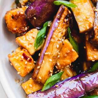 Stir Fry Eggplant Tofu