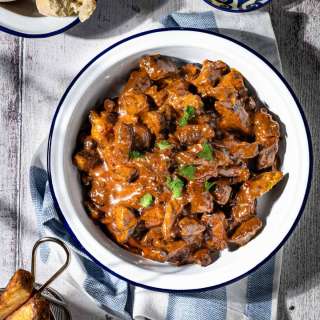 Beef Trinchado - Portuguese inspired South African stew