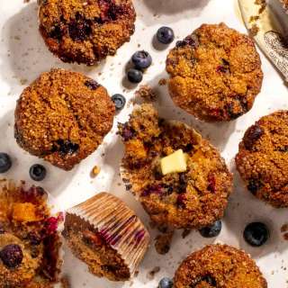 Buttermilk Blueberry Muffins