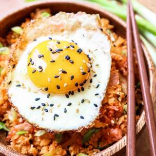 Cauliflower Kimchi Fried Rice