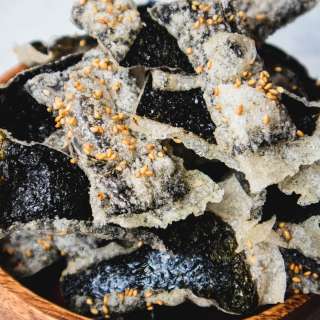 Fried Seaweed Chips | Gim Bugak
