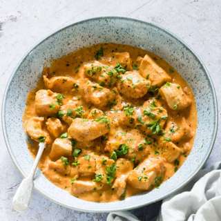 Dump and Start Instant Pot African Cinnamon Peanut Butter Chicken