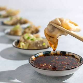 Quick Gyoza dipping sauce