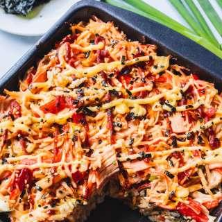 Immitation Crab Sushi Bake