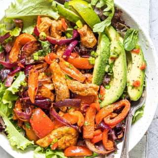 Chicken Fajita Salad