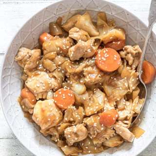 Instant Pot Hibachi Chicken Dinner