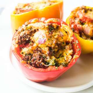 Air Fryer Stuffed Peppers