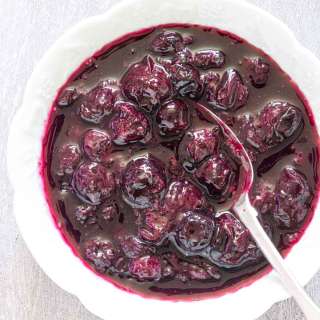 Blueberry Compote + Instant Pot Blueberry Compote