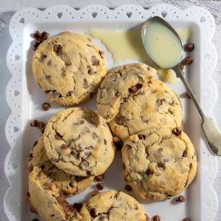 Condensed milk chocolate chip cookies