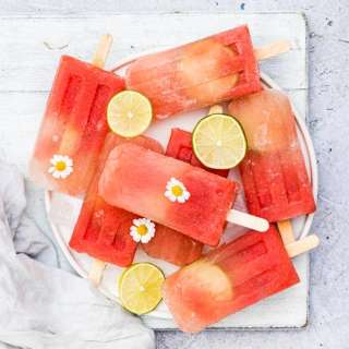 Watermelon Margarita Popsicles