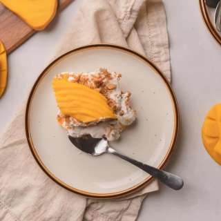 Filipino Mango Graham Float