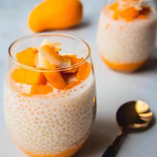  Mango Sago | Mango Tapioca Pudding
