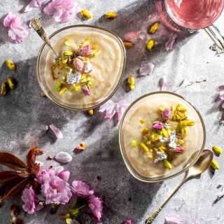 Firni - Creamy rice pudding