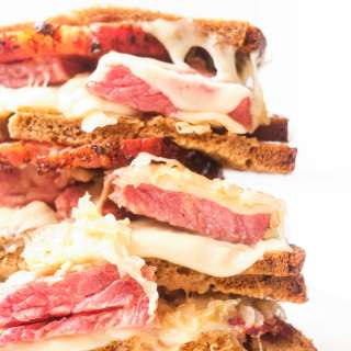 Air Fryer Reuben Sandwich