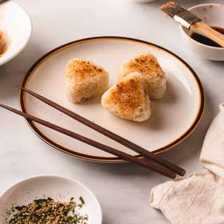 Easy Yaki Onigiri - Grilled Rice Balls