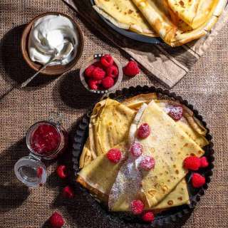 Pandekager - Danish Pancakes