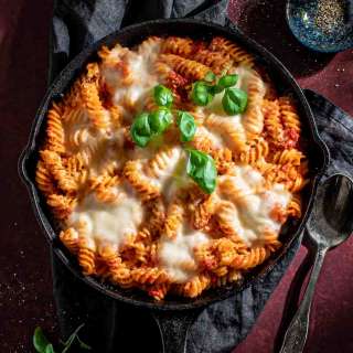Italian Pasta alla Sorrentina - oven-baked
