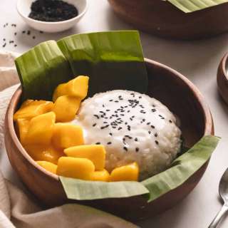 Mango on Coconut Sticky Rice