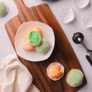 2-Ingredient Easy Mochi Ice Cream Recipe