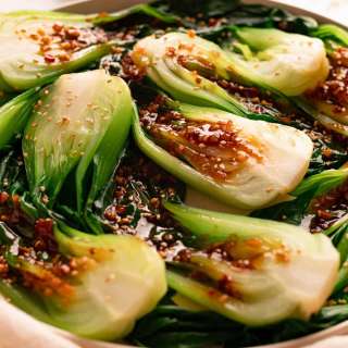 Bok Choy with Garlic Sauce