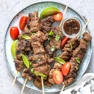Grilled Lamb Kabobs