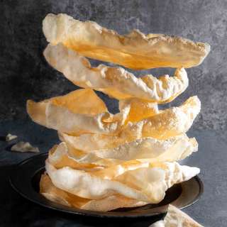 How to make Poppadoms with uncooked Poppadoms (papad)