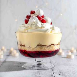 Festive Sherry Trifle (English Trifle)
