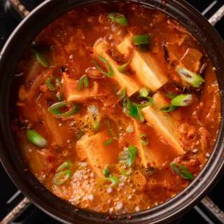 Kimchi Jjigae Recipe | Kimchi Soup Recipe