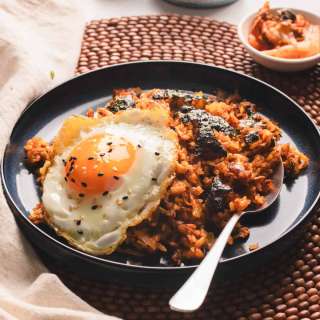 Korean Tuna Kimchi Fried Rice