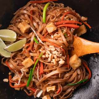 Vegetarian Tofu Pad Thai