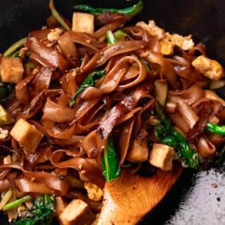 Vegetarian Tofu Pad See Ew