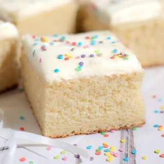 Vanilla Tray Bake