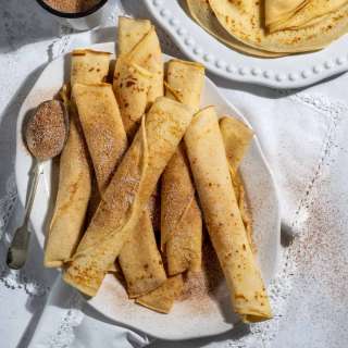 Traditional South African Pancakes Recipe (Pannekoek)