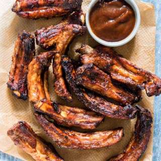 Smoky Air Fryer Ribs