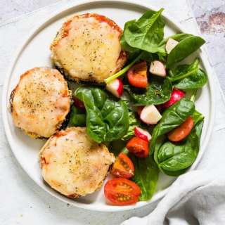 Crispy Air Fryer Eggplant Parmesan