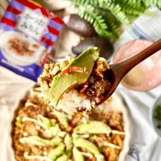 Sushi Bake (with Canned Tuna)