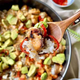 Salmon Sushi Bake Recipe