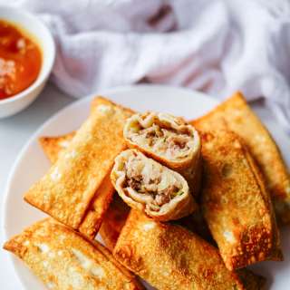 Air Fryer Frozen Egg Rolls