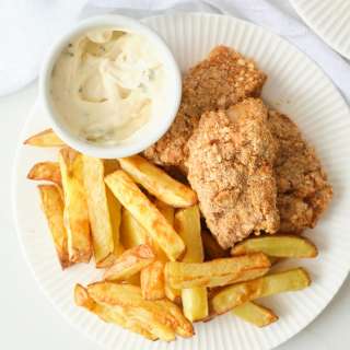 Air Fryer Fish and Chips