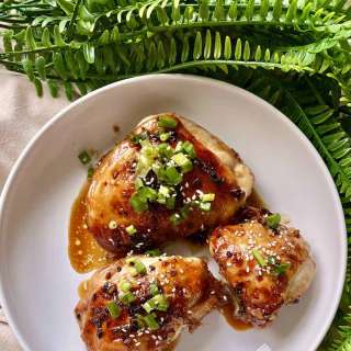 Easy Baked Teriyaki Chicken Thighs