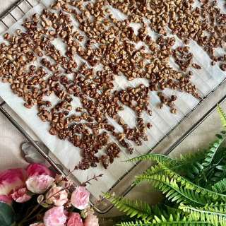 EASY Chinese Candied Walnuts (Baked)