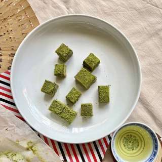 3-ingredient Matcha Nama Chocolate