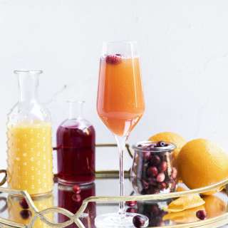 Cranberry Mimosa Cocktail