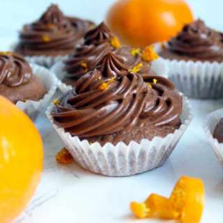 Vegan Chocolate Orange Cupcakes