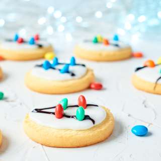 Easy Christmas Light Cookies