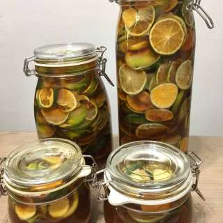 Korean green tangerine syrup recipe (chung gyul cheong)