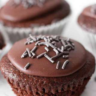 Vegan Chocolate Fairy Cakes