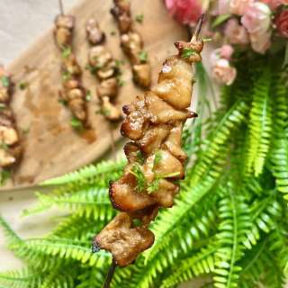 EASY Chinese Chicken on a Stick
