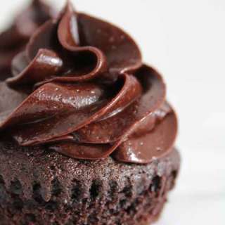 Eggless Chocolate Cupcakes with Dairy-Free Buttercream