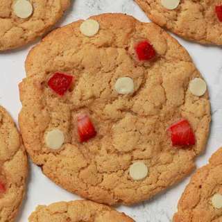 Vegan Strawberry Cookies